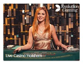 Live Casino Holdem pokeri