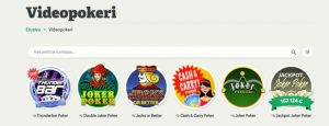 Paffin videopokerit