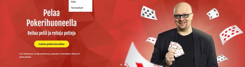 Pokerihuoneen oma sovellus